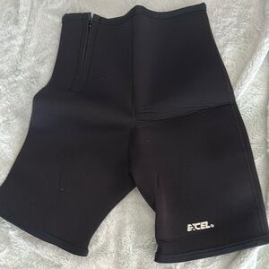 Women's Black Compression Athletic Shorts